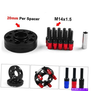 Xy[T[ Audi A4 A6 Q5 SQ5 20mm M14x1.5mmnuZgbNzC[Xy[T[Lbg66.6mm 2PCSp For Audi A4 A6 Q5 SQ5 20mm M14x1.5mm Hubcentric Wheel Spacers Kit 66.6mm 2pcs