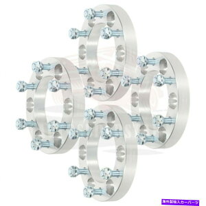 Xy[T[ 4 PCS 1 "6x5.5?6x5.5zC[Xy[T[12x1.5g^4runner^R}pX^bh 4 pcs 1" 6x5.5 to 6x5.5 Wheel Spacers 12x1.5 Studs For Toyota 4Runner Tacoma