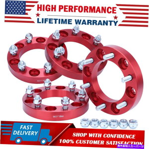 �X�y�[�T�[ 4x�z�C�[���X�y�[�T�[�A�_�v�^�[1 ''����6x5.5 12x1.5 GMC�^�R�}4runner 6���O�Ƀt�B�b�g 4X Wheel Spacer Adapters 1'' Thick 6X5.5 12x1.5 Fit For GMC Tacoma 4Runner 6 Lug�y���s�A���i�z
