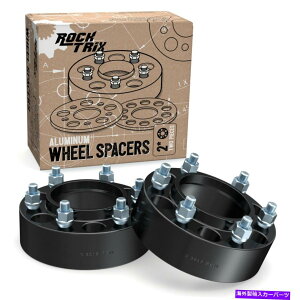 Xy[T[ i2j2.0 "̃nuSzC[Xy[T[6x5.5?6x5.5̃g^12x1.5X^bh (2) 2.0" Thick HUB CENTRIC Wheel Spacers 6x5.5 to 6x5.5 for Toyota 12x1.5 Studs