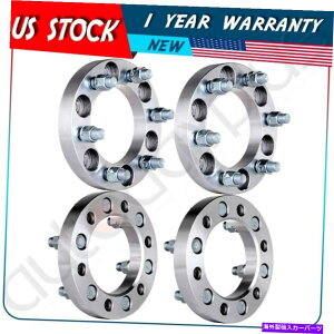 �X�y�[�T�[ 4PCS 1 "6x5.5�܂���6x139.7�A�_�v�^�[14x1.5 GMC�V�{���[�p�̃X�^�b�h�z�C�[���X�y�[�T�[ 4Pcs 1" 6x5.5 Or 6x139.7 Adapters 14x1.5 Studs Wheel Spacers For GMC Chevrolet