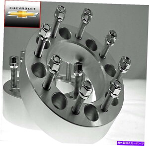 Xy[T[ 2 PC 2011-2021 Chevy HD 2500 8x180MzC[Xy[T[A_v^[2.00C`8180E1415 2 Pc 2011-2021 CHEVY HD 2500 8x180m WHEEL SPACER ADAPTERS 2.00 Inch # 8180E1415