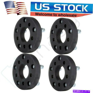 Xy[T[ 4x 1.25 "5x4.5?5x5.5ubNzC[A_v^[1/2"tH[hpX^bhXy[T[ 4X 1.25" 5x4.5 to 5x5.5 Black Wheel Adapters 1/2" Studs Spacers For Ford