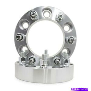 �X�y�[�T�[ 2�V�{���[�z�C�[���X�y�[�T�[�A�_�v�^�[2�C���`6x5.5 7/16-20�X�^�b�h�t�B�b�g6���OK10 2 Chevrolet Wheel Spacers Adapters 2 Inch 6x5.5 7/16-20 Studs Fits 6 Lug K10