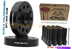 Xy[T[ 2PCubNnuZgbNzC[Xy[T[5x100 5x112i30mmj57.1 IDtBbgGTIStWFb^ 2pc Black HubCentric Wheel Spacer 5x100 5x112 (30MM) 57.1 ID Fits GTI GOLF JETTA