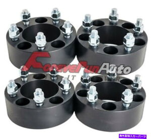 �X�y�[�T�[ 4PC 2.0 "5x4.5�u���b�N�z�C�[���X�y�[�T�[�A�_�v�^�[1/2"�t�H�[�h�X�|�[�c�����J�[���px20�X�^�b�h 4PC 2.0" 5x4.5 Black Wheel Spacers Adapters 1/2"x20 Studs for Ford Sport Lincoln