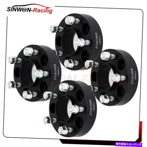 �X�y�[�T�[ 4PCS 1.25 5x4.5 5x114.3�z�C�[���X�y�[�T�[1/2�W�[�v�����O���[���o�e�B�p�X�^�b�h 4Pcs 1.25 5x4.5 5x114.3 Wheel Spacers 1/2 Studs for Jeep Wrangler Liberty�y���s�A���i�z