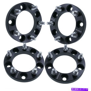 �X�y�[�T�[ �i4�j1.25�C���`5x5.5?5 x 5.5�z�C�[���X�y�[�T�[�A�_�v�^�[| 5x139.7 | 1/2�X�^�b�h (4) 1.25 inch 5x5.5 to 5 x 5.5 Wheel Spacers Adapters | 5x139.7 | 1/2 Studs