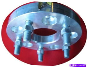 Xy[T[ 5x108 / 5x4.255x120 USzC[A_v^[1 "1/2"OX^bhXy[T[x 2 5x108 / 5x4.25 to 5x120 US Wheel Adapters 1" Thick 1/2" Lug Studs Spacer x 2 Rim