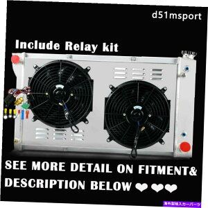 Radiator 3̃WG[^[VEht@T[X^bgV{[C10 C20 C30gbNsbNAbv67-72 3 Row Radiator Shroud Fan Thermostat For Chevy C10 C20 C30 Truck Pickup 67-72