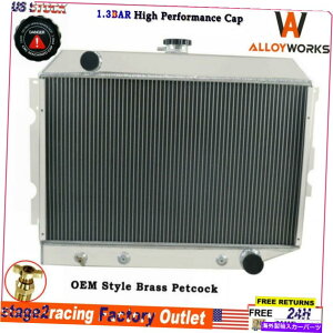 Radiator 68-74��4��̃��W�G�[�^�[�_�b�W�`�������W���[�`���[�W���[�R���l�b�g�A�v���}�X���[�p�[V8 26 '' 4 Row Radiator for 68-74 Dodge Challenger Charger Coronet,Plymouth Mopar V8 26''�y���s�A���i�z