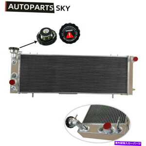 Radiator 4��A���~�j�E�����W�G�[�^�[�t�B�b�g1991-2001 98�W�[�v�`�F���L�[XJ 2.5L L4 4.0L L6 AT/MT 4 Row Aluminum Radiator Fits 1991-2001 98 Jeep Cherokee XJ 2.5L L4 4.0L L6 AT/MT�y���s�A���i�z