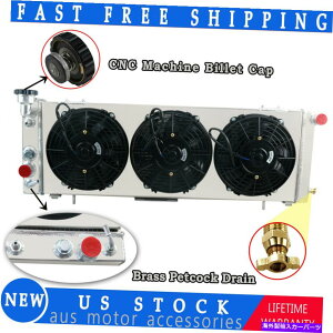Radiator 1991N2001ÑW[v`FL[XJ/R}`2.5L 4.0l3񃉃WG[^[VEht@ 3 Row Radiator Shroud Fan For 1991-2001 Jeep Cherokee XJ/ Comanche 2.5L 4.0L AT
