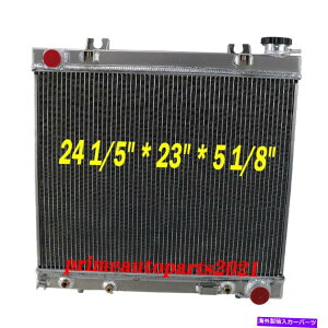 Radiator 3��A���~�j�E�����W�G�[�^�[�t�B�b�g2005-10�_�b�W�_�R�^ /�O�H���C�_�[3.7L 4.7L 3 Row Aluminum Radiator Fits 2005-10 Dodge Dakota / Mitsubishi Raider 3.7L 4.7L