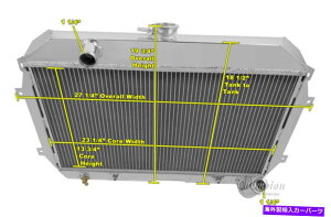 Radiator 1970N3A~jE`sIWG[^[1971 1972 1973 Datsun 240Z L6GW 3 Row Aluminum Champion Radiator for 1970 1971 1972 1973 Datsun 240Z L6 Engine