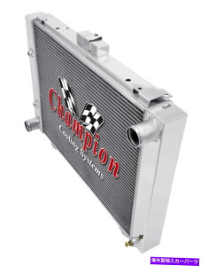 Radiator 2�s1 �`���[�u1964�N�t�H�[�h�M�����N�V�[500xl��ae64gl�̂��߂̃E�G�X�^���`�����s�I�����W�G�[�^�[ 2 Row 1 Tubes Western Champion Radiator for 1964 Ford Galaxie 500XL #AE64GL�y���s�A���i�z