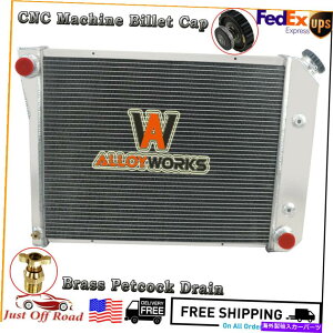 Radiator 69-79�V�{���[�m���@/71-73�V�{���[�x���G�A/�C���p��71-85��4��A���~�j�E�����W�G�[�^�[ 4 Row Aluminum Radiator For 69-79 Chevy Nova/71-73 Chevy Bel Air/Impala 71-85�y���s�A���i�z