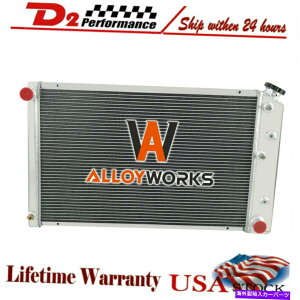 Radiator 1970-1987��4��A���~�j�E�����W�G�[�^�[ 4 Row Aluminum Radiator For 1970-1987 Chevy Camaro G-BODY Monte Carlo El Camino
