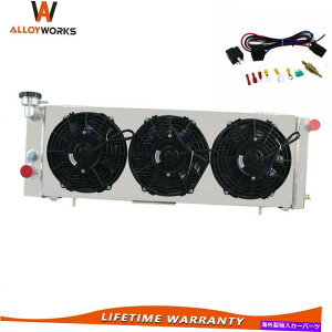 Radiator 1991N2001N3񃉃WG[^[VEht@W[v`FL[XJR}`2.5 4.0L MT 3 Rows Radiator Shroud Fan For 1991-2001 Jeep Cherokee XJ Comanche 2.5 4.0L MT