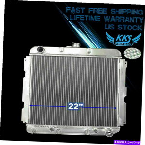 Radiator 68-73 72 Dodge Charger Coronet Plymouth Barracuda V8 22 ��KKS 3�񃉃W�G�[�^�[ KKS 3 Row Radiator For 68-73 72 Dodge Charger Coronet Plymouth Barracuda V8 22�y���s�A���i�z
