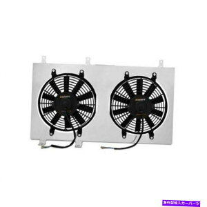 Radiator 1997�N����2001�N�̃z���_�v�������[�h�̃A���~�j�E���V�����E�h�L�b�g�t���~�V���g�G���N�g���b�N�t�@�� Mishimoto Electric Fan with Aluminum Shroud Kit For 1997-2001 Honda Prelude�y���s�A���i�z