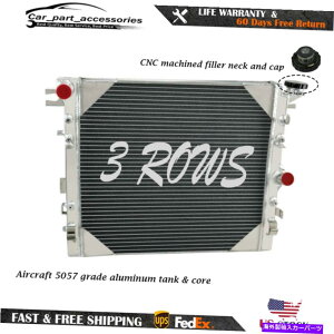 Radiator �W�[�v�����O���[�̃A���~�j�E��3�񃉃W�G�[�^�[JK 3.8 L6 55056634AB DPI2957 2007?2018 Aluminum 3 Row Radiator For Jeep Wrangler JK 3.8 L6 55056634AB DPI2957 2007~2018�y���s�A���i�z