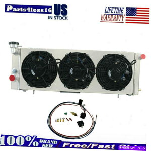 Radiator tBbg1991-2001W[v`FL[XJ/R}`4.0L MT 3񃉃WG[^[+VEht@+[ Fit 1991-2001 Jeep Cherokee XJ/Comanche 4.0L MT 3 Row Radiator+Shroud Fan+Relay