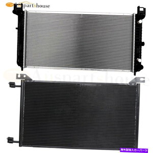 Radiator 02-13�L���f�B���G�X�J���[�hGMC Yukon Chevy�̃A���~�j�E�����W�G�[�^�[�ƃR���f���T�[��p Aluminum Radiator & Condenser Cooling For 02-13 Cadill Escalade GMC Yukon Chevy�y���s�A���i�z
