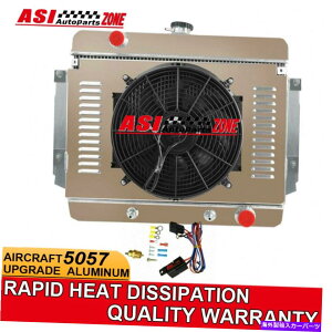 Radiator 3ROW���W�G�[�^�[�V�����E�h�t�@�������[�X�C�b�`�t�B�b�g�V�{���[�C���p���x���G�AV8 1969-1970 3Row Radiator Shroud Fan Relay Switch fit Chevy Impala Bel Air V8 1969-1970