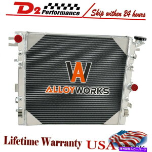 Radiator 2007-20183A~jEWG[^[W[vO[JK 3.6 3.8L V6KXRAD2957 3 Row Aluminum Radiator For 2007-2018 Jeep Wrangler JK 3.6 3.8L V6 GAS RAD2957