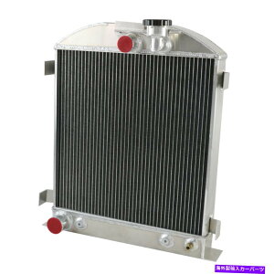 Radiator 4��R�A���W�G�[�^�[�t�B�b�g1932�t�H�[�h�z�b�g���b�h�n�C�{�[�C�O�����V�F��v8�G���W��AT/MT 4 Rows Core Radiator Fits 1932 FORD Hotrod Hi-Boy Grill Shells V8 Engine AT/MT�y���s�A���i�z