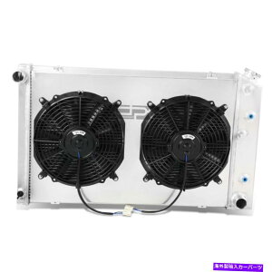 Radiator 78-87�V�{���[�J�}��/�Z���`�����[/�J�g���X3��A���~�j�E�����W�G�[�^�[+�t�@���V�����E�h For 78-87 Chevy Camaro/Century/Cutlass Three Row Aluminum Radiator+Fan Shroud�y���s�A���i�z