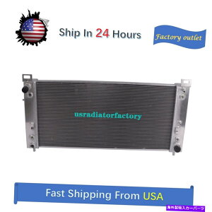 Radiator 3 GMC�̂��ׂẴA���~�j�E�����W�G�[�^�[2005-2013�V���o�[�h1500 5.3L 6.2L 3Rows All Aluminum Radiator For GMC 2005-2013 Silverado 1500 5.3L 6.2L AT