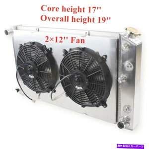 Radiator 3̃WG[^[12 '' 1971-1979̃t@V{[Cp1973-1986 C/K C10 C20 C30 3 Rows Radiator 12'' Fans for 1971-1979 Chevy Impala 1973-1986 C/K C10 C20 C30