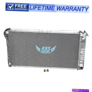 Radiator 91-93��KKS 3ROW���W�G�[�^�[�r���C�b�N���[�h�}�X�^�[Chevy Caprice Oldsmobile 5.0 5.7 V8 KKS 3Row Radiator for 91-93 Buick Roadmaster Chevy Caprice Oldsmobile 5.0 5.7 V8�y���s�A���i�z