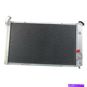 Radiator 73-76 1975�N��4��A���~�j�E�����W�G�[�^�[�V�{���[�R���x�b�g�x�[�X�X�e�B���O���C5.7L 7.4L V8 4 Row Aluminum Radiator For 73-76 1975 Chevy Corvette Base Stingray 5.7L 7.4L V8�y���s�A���i�z
