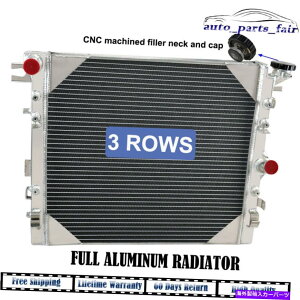 Radiator A~jE3񃉃WG[^[tBbg2007-2017 2008 2009W[vO[JK 3.6L 3.8L V6 Aluminum 3 Rows Radiator Fits 2007-2017 2008 2009 Jeep Wrangler JK 3.6L 3.8L V6
