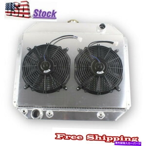 Radiator �t�H�[�hF�V���[�YF100 F150 F250 F350�u�����R�g���b�N1966-1979��3ROW���W�G�[�^�[�ƃt�@�� 3Row Radiator&Fan For Ford F-Series F100 F150 F250 F350 Bronco Truck 1966-1979�y���s�A���i�z