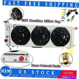 Radiator W[v`FL[XJ/R}`2.5L 4.0L3񃉃WG[^[+VEht@1991-2001 3 Row Radiator+Shroud Fan For Jeep Cherokee XJ/Comanche 2.5L 4.0L AT 1991-2001