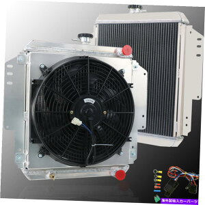 Radiator 1981N1996N2̃WG[^[ƃVEht@XYLVGW~j[n[hgbvSJ410 SJ413 2 Rows Radiator&Shroud Fan For 1981-1996 Suzuki Sierra Jimny Hardtop SJ410 SJ413