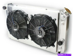 Radiator 82-02V{[Rxbg5.7L L83 ZR-1/S10 V83A~jEWG[^[VEht@ 3-Row Aluminum Radiator Shroud Fan For 82-02 Chevy Corvette 5.7L L83 ZR-1/S10 V8