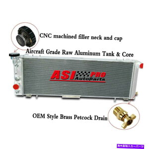 Radiator 1991�N����2001�N��4��A���~�j�E�����W�G�[�^�[Jeep Cherokee XJ 4.0l at Mt 4 Row Aluminium Radiator for 1991-2001 Jeep Cherokee XJ 4.0L AT MT�y���s�A���i�z