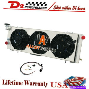 Radiator 3̃WG[^[+VEht@[1991-2001 92 Jeep Cherokee XJ/ Comanche MT 3 Row Radiator+Shroud Fan Relay For 1991-2001 92 Jeep Cherokee XJ/ Comanche MT