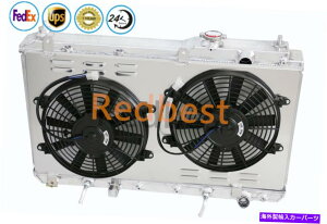Radiator 2ROW�A���~�j�E�����W�G�[�^�[+�V�����E�h+�t�@��1987-2001�z���_CR-V EX LX SE 2.0L 1972CC 2ROW Aluminum Radiator+Shroud+Fan FOR 1987-2001 Honda CR-V EX LX SE 2.0L 1972CC�y���s�A���i�z