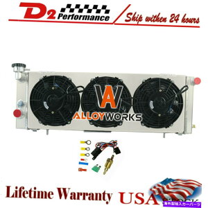 Radiator 3̃WG[^[+VEht@[1991-2001 98Jeep Cherokee XJ/ Comanche MT 3 Row Radiator+Shroud Fan Relay For 1991-2001 98Jeep Cherokee XJ/ Comanche MT