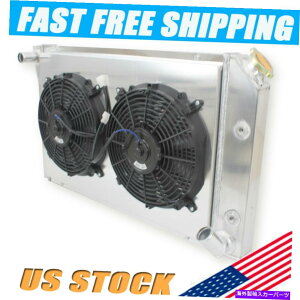 Radiator CC718 3ROW�A���~�j�E�����W�G�[�^�[+1977-1982 1978 1979��2FAN 80 81�V�{���[�R���x�b�g CC718 3Row Aluminum Radiator+2Fan For 1977-1982 1978 1979 80 81 Chevy Corvette�y���s�A���i�z