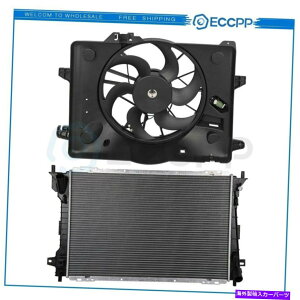 Radiator 1998 1999 2000 Ford Crown Victoria�̓d�����W�G�[�^�[��p�t�@���L�b�g Electric Radiator Cooling Fan Kit For 1998 1999 2000 Ford Crown Victoria�y���s�A���i�z