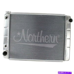 Radiator �m�[�U��209618���[�X�A���~�j�E�����W�G�[�^�[�t�H�[�h���[�p�[28 x 19 w/�g�����X�I�C���N�[���[ Northern 209618 Race Aluminum Radiator Ford Mopar 28 X 19 W/ Trans Oil Cooler�y���s�A���i�z