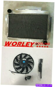Radiator 52mmA~jEWG[^[ + MG MGA 1600cCJ}jA1958 1959 1960 MT̃t@ 52mm aluminum radiator + fan for MG MGA 1600 TWIN CAM manual 1958 1959 1960 MT