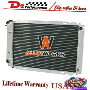 Radiator 1979-93tH[h}X^O}[L[N[K[XR7 5.0L V8 4A~jEWG[^[ For 1979-93 Ford Mustang Mercury Cougar XR7 5.0L V8 4 Row Aluminum Radiator